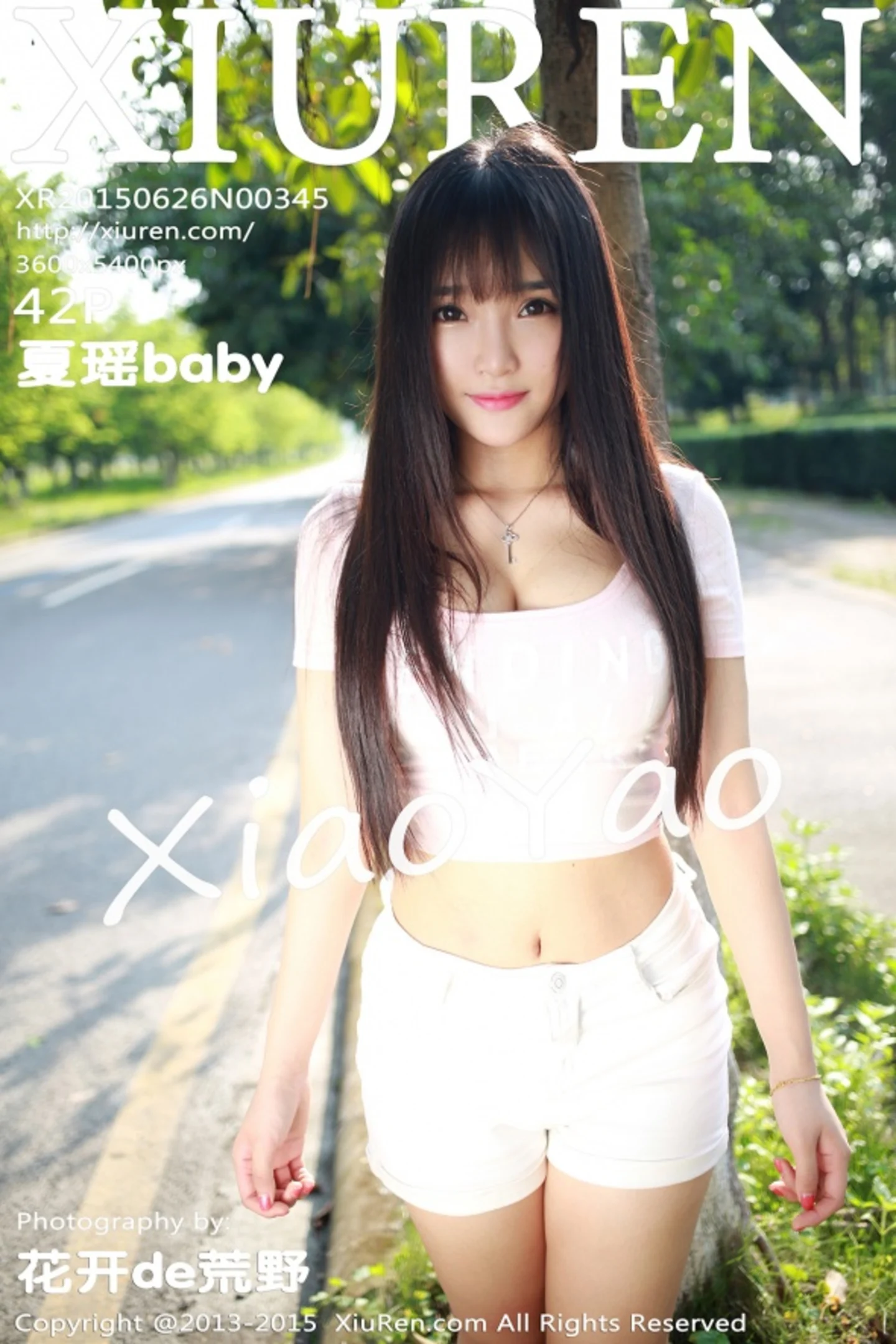 [XiuRen秀人网]No.345_内地嫩模夏瑶baby白色紧身上衣秀完美身材豪乳诱惑写真42P-秀人网 - XiuRen.Xyz